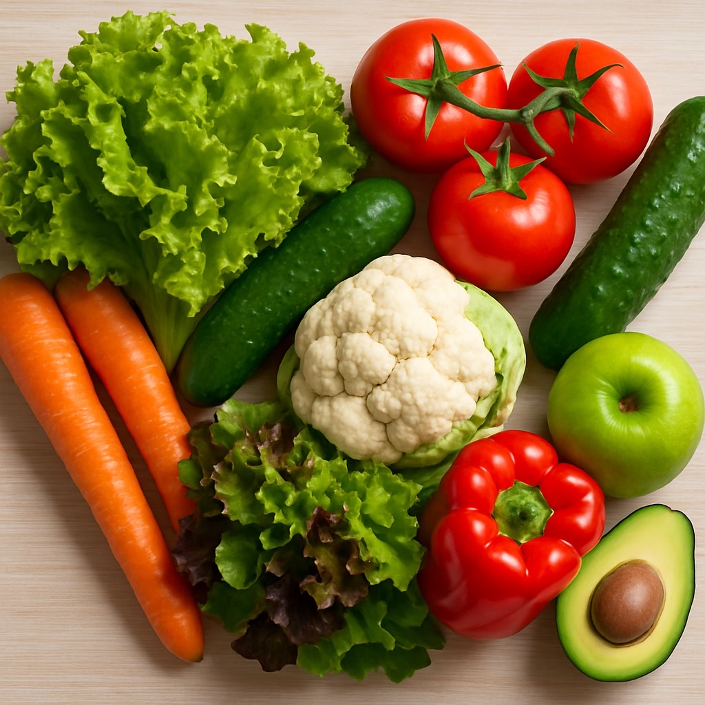 ผักและผลไม้สด
