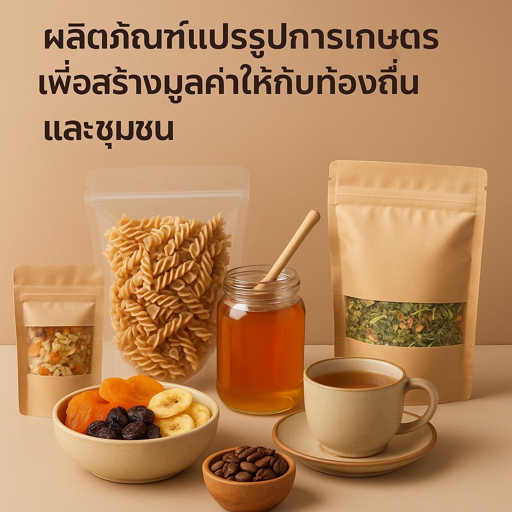 ผลิตภัณฑ์เกษตรแปรรูป